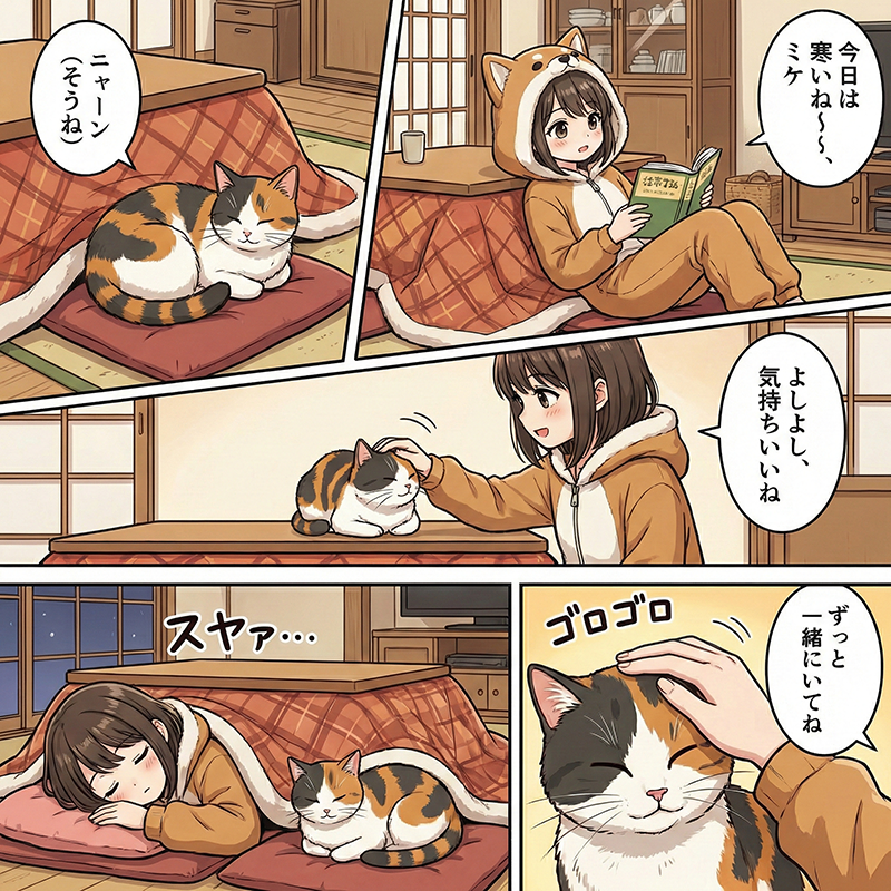 コマ割り漫画制作